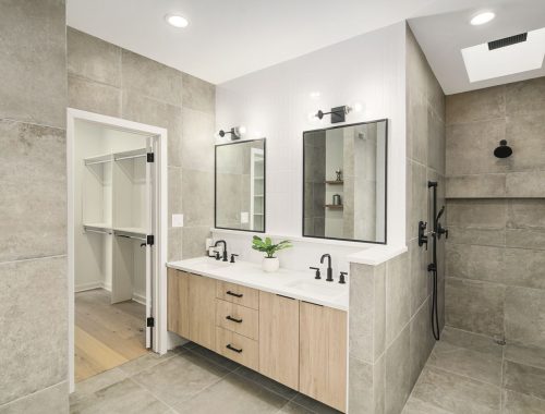 neat looking bathroom