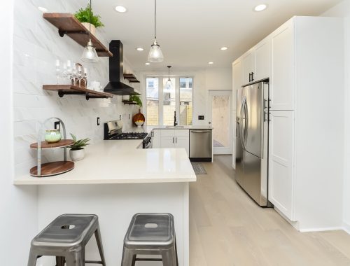 fully renovated kitchen