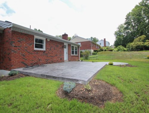 carwash area of house