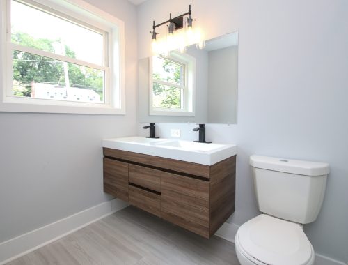 square size bathroom