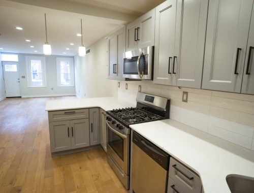 kitchen view in